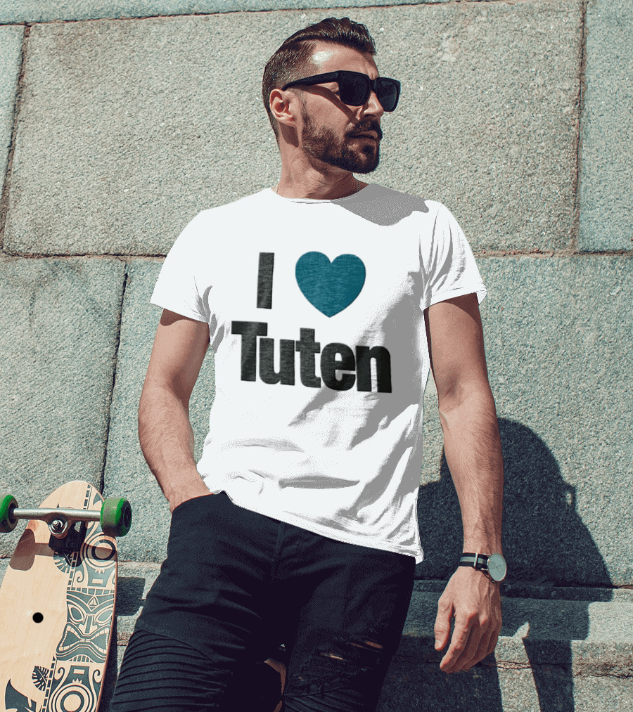 I Heart Tuten Bag I Love Tuten Everyday T-Shirt