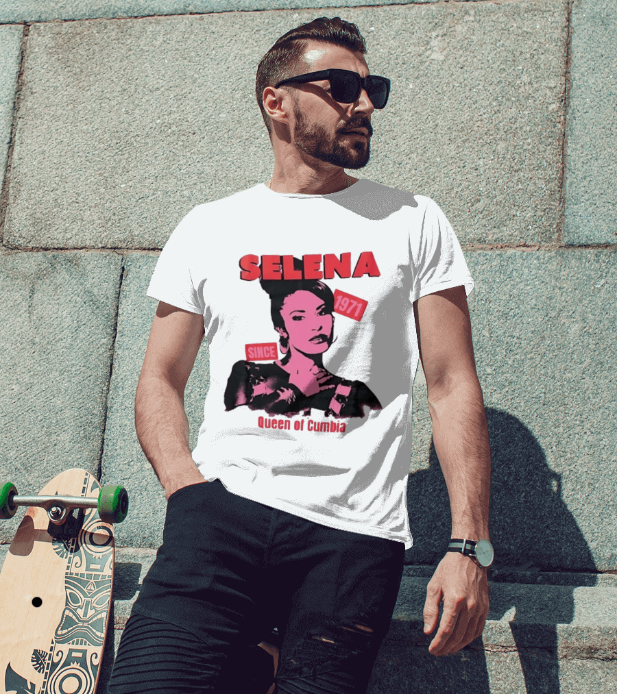 Selena 1971 Queen Of Cumbia Since Tejano Music Legend T-Shirt