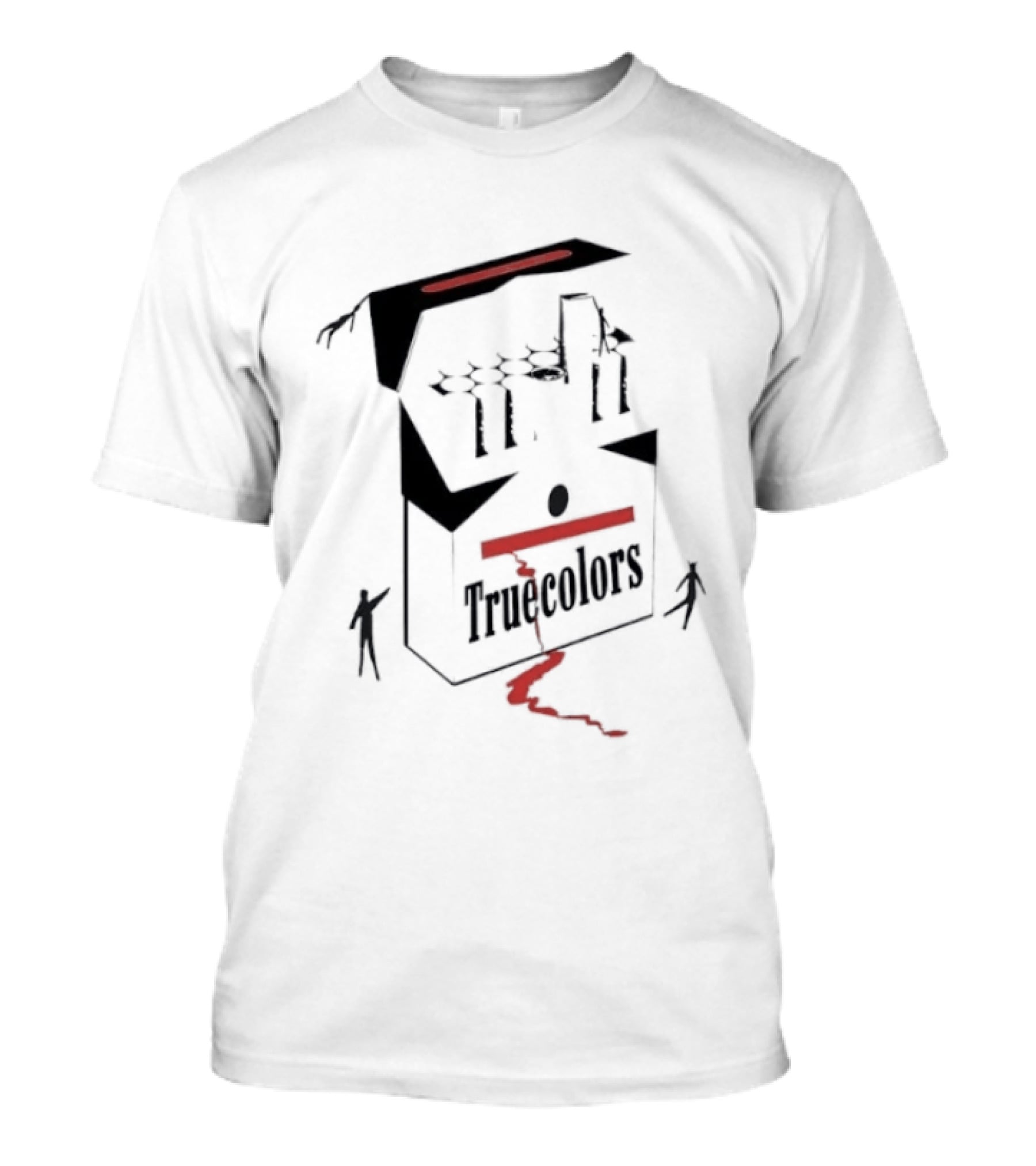 Truecolors Cigarette Pack With Soldiers In Cover Art Smoking Kills T-Shirt
