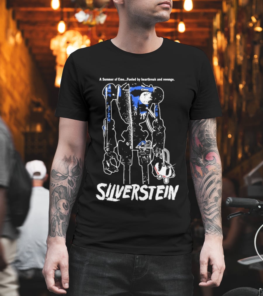 Silverstein A Summer Of Emo Fueled By Heartbreak And Revenge Robot T-Shirt