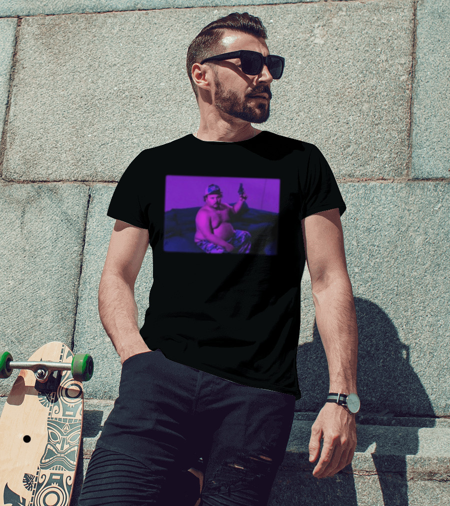 Stavvy Store Victory Or Else Humor Statement With Gun Image T-Shirt
