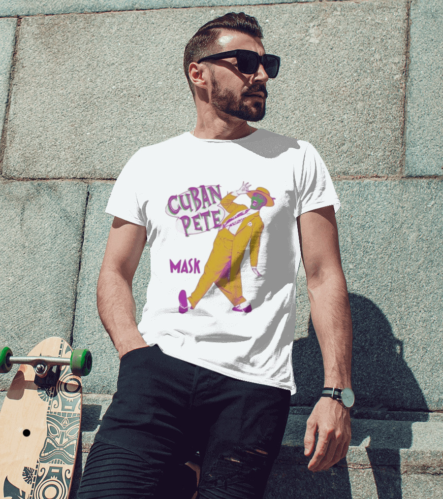 Cuban Pete The Mask Iconic Yellow Suit Dance Pose T-Shirt