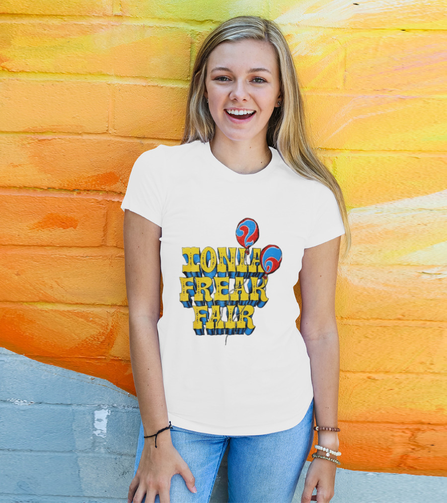 Ionia Freak Fair Colorful Balloon T-Shirt