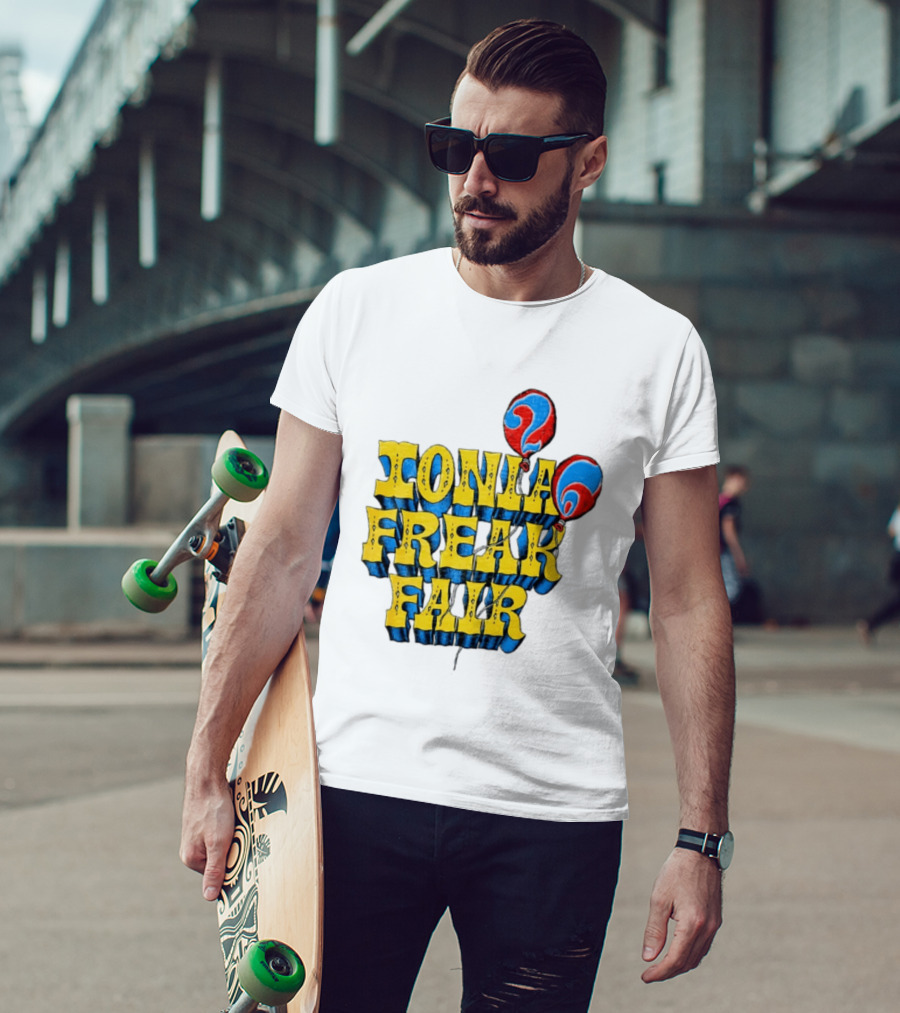 Ionia Freak Fair Colorful Balloon T-Shirt