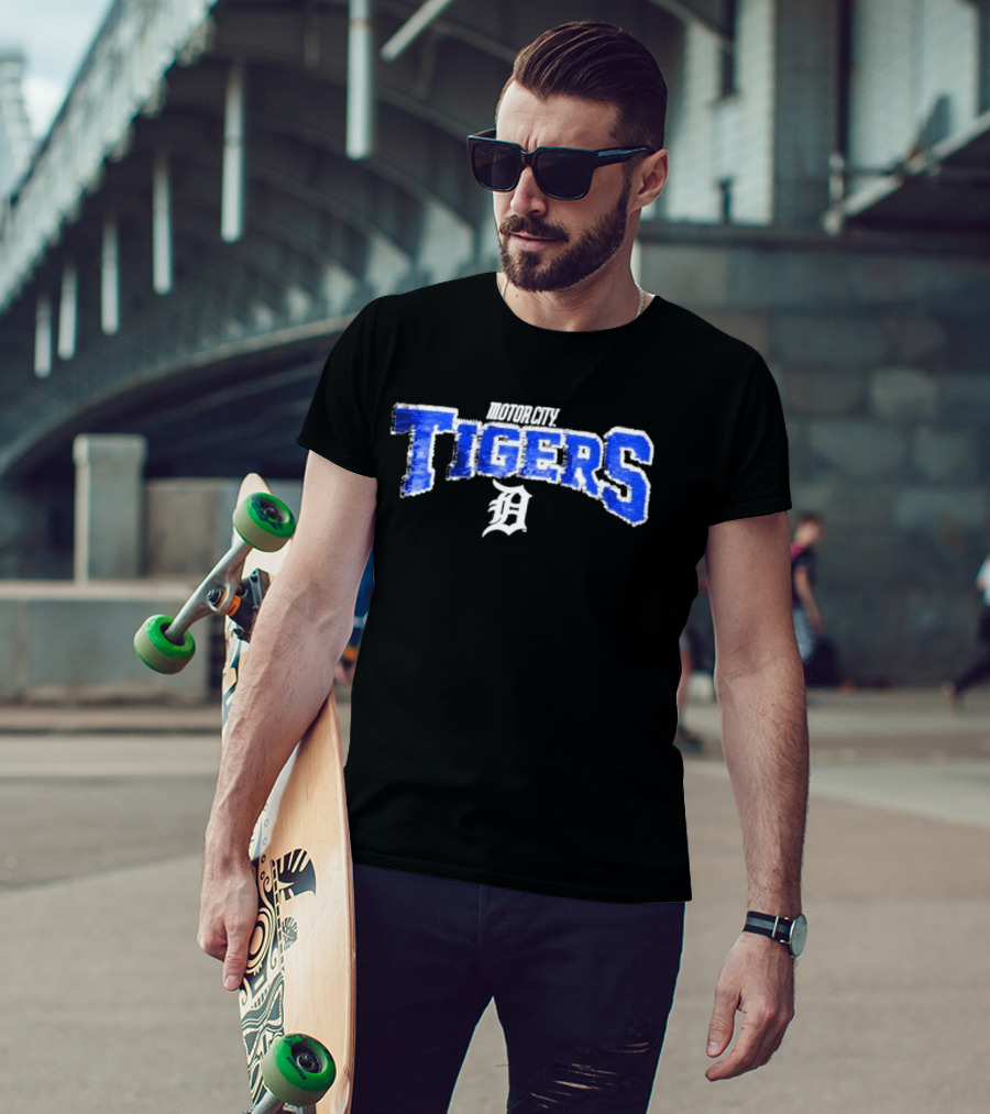 Detroit Tigers Motor City Youth Flip Sequin T-Shirt