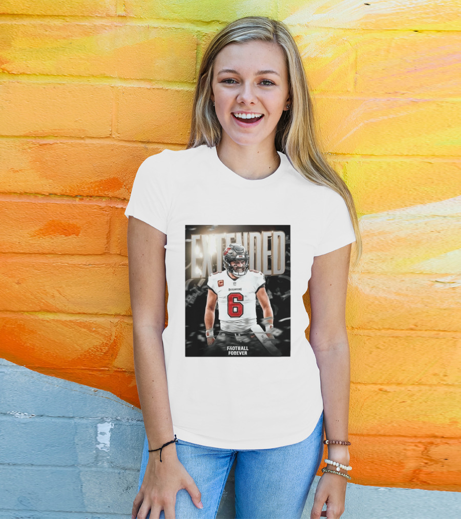 Extended Baker Mayfield Tampa Bay Football Forever T-Shirt