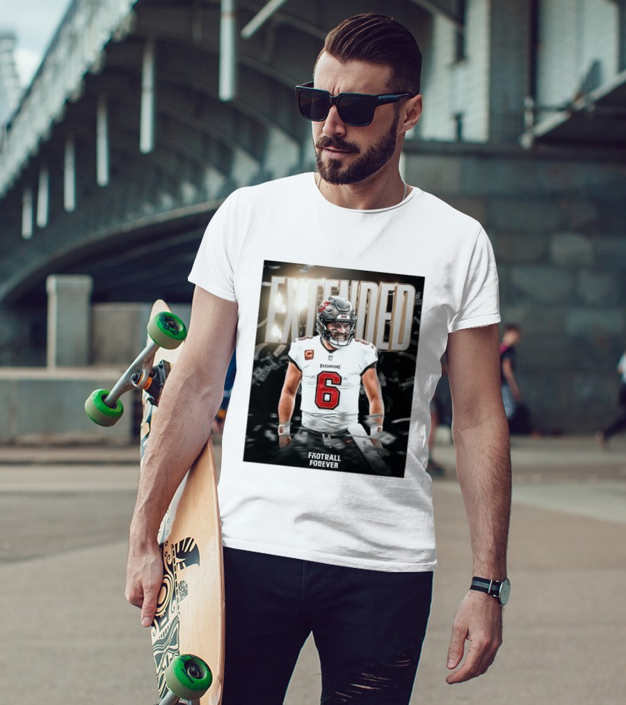 Extended Baker Mayfield Tampa Bay Football Forever T-Shirt
