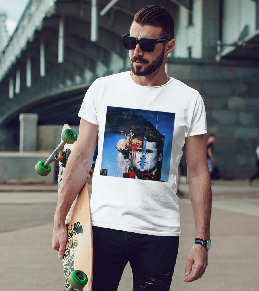 Charlie Kirk September 11 Twin Towers Collage T-Shirt