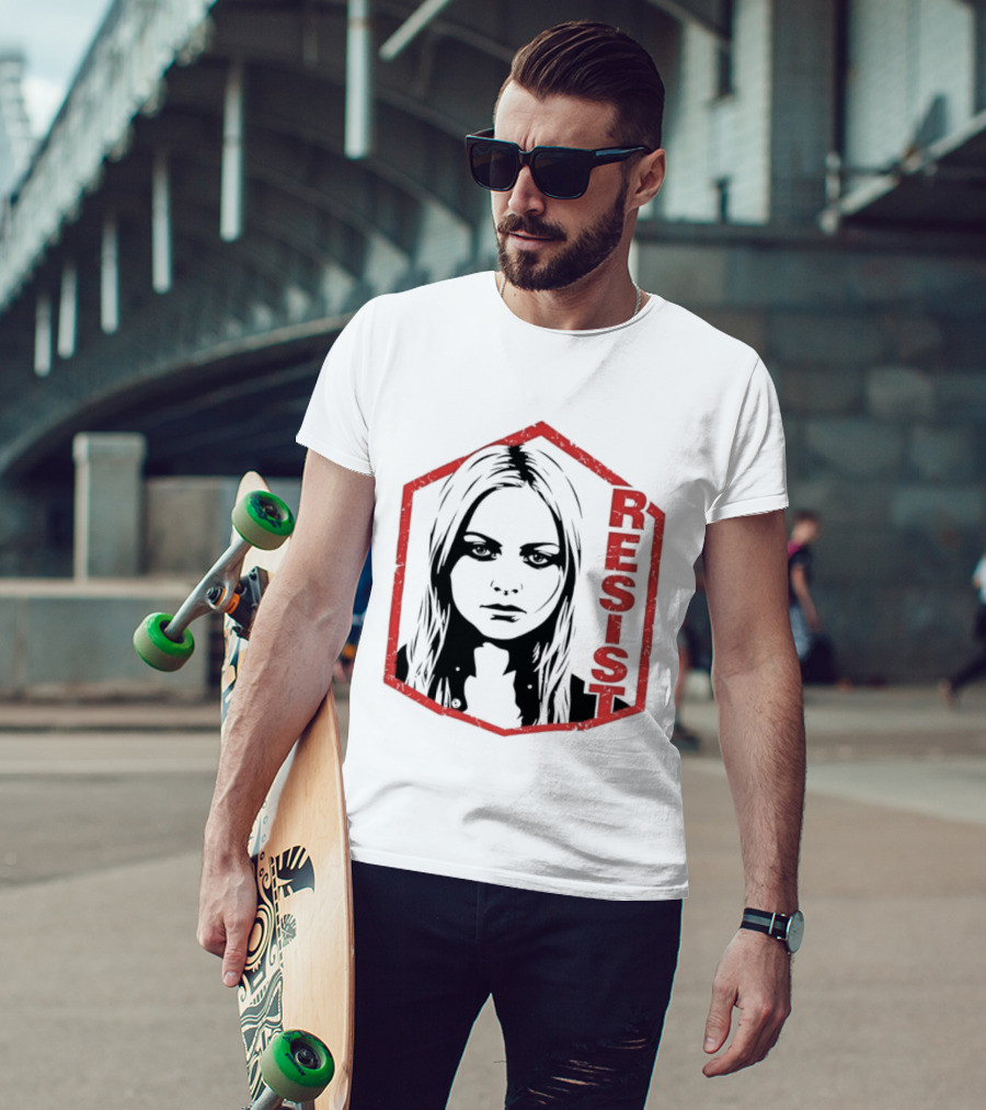 Resist Activism Protest Distressed T-Shirt
