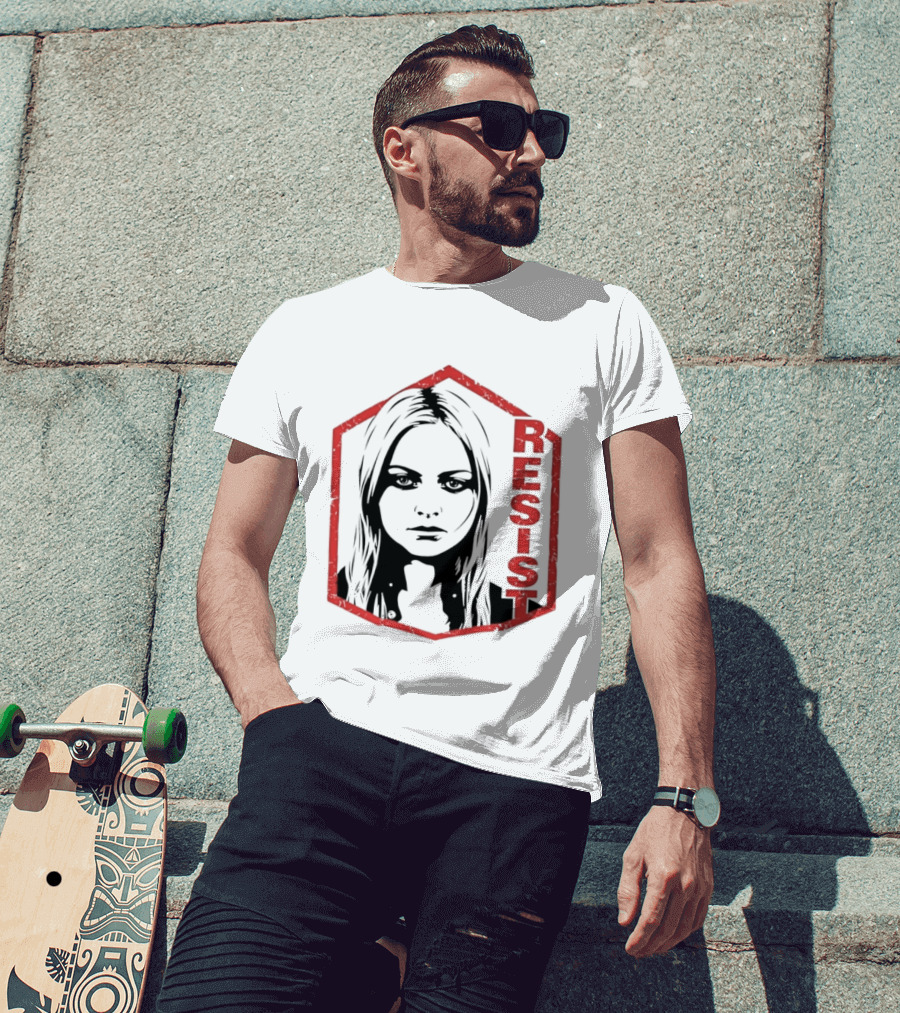 Resist Activism Protest Distressed T-Shirt
