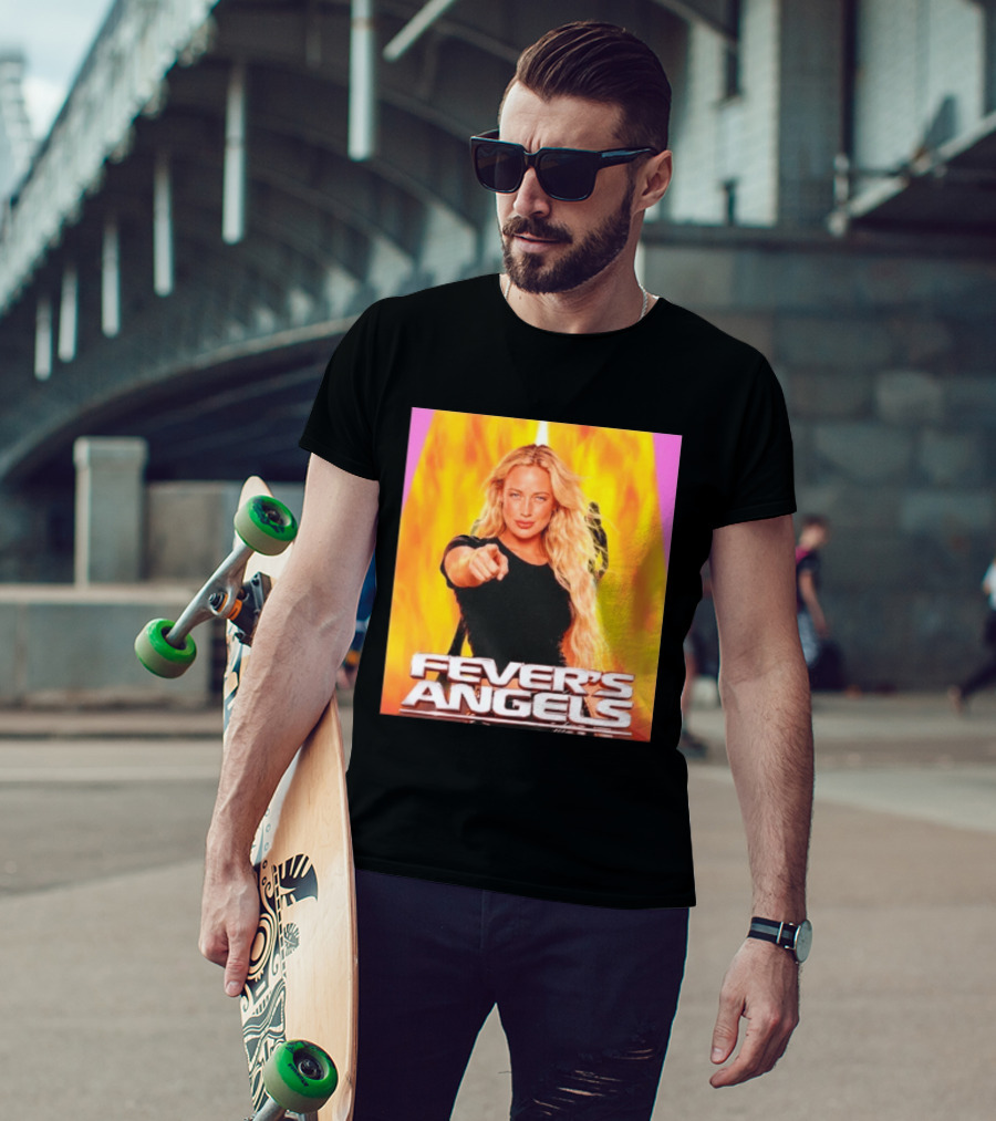 Fever's Angels Full Throttle Action Star Sophie Cunningham T-Shirt