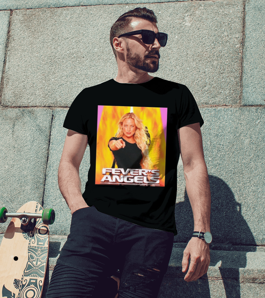 Fever's Angels Full Throttle Action Star Sophie Cunningham T-Shirt