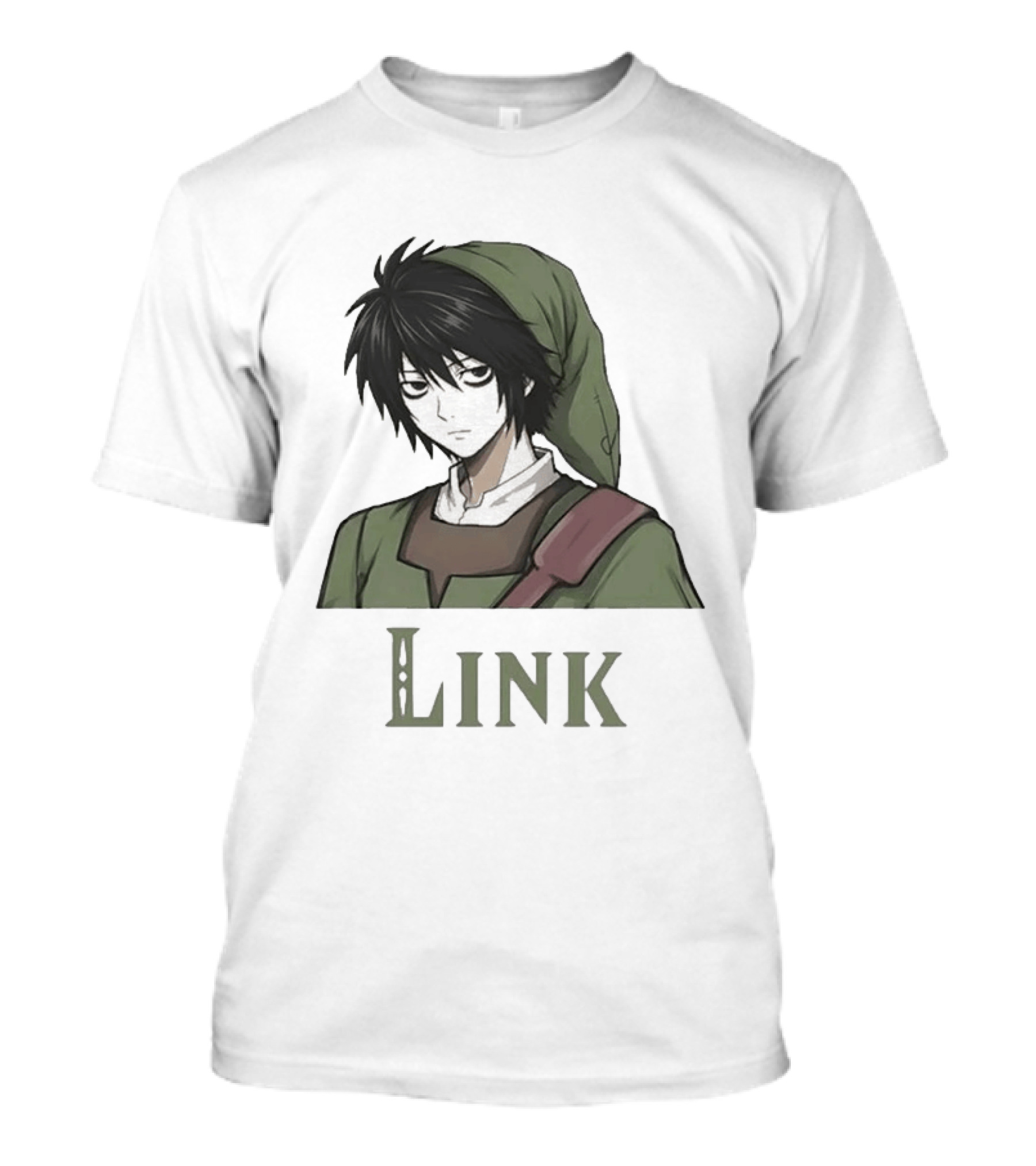 L Lawliet As Link The Legend Of Zelda T-Shirt