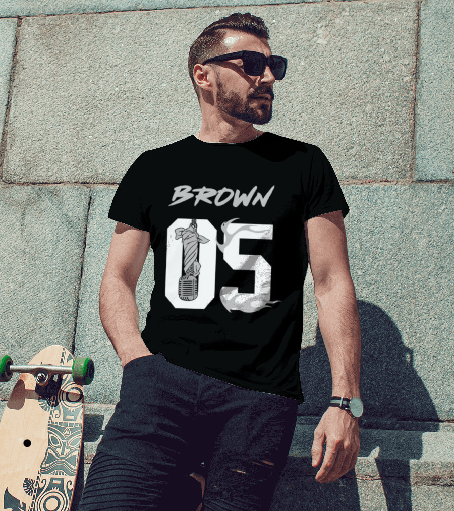 Las Vegas Raiders Chris Brown 2026 The R&R Tour 05 Flame T-Shirt