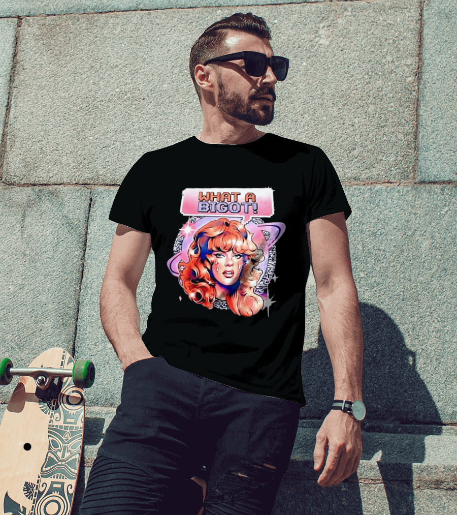 Natasha Lyonne What A Bigot Retro Comic T-Shirt