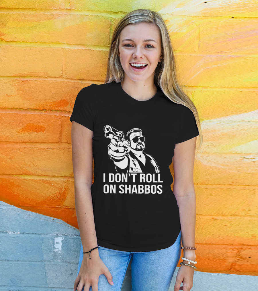 Walter Sobchak I Don't Roll On Shabbos The Big Lebowski Iconic Scene T-Shirt