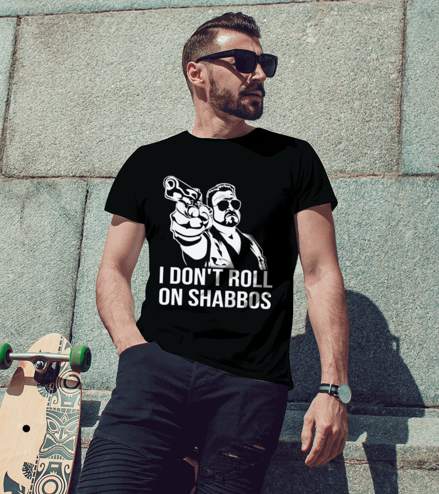 Walter Sobchak I Don't Roll On Shabbos The Big Lebowski Iconic Scene T-Shirt