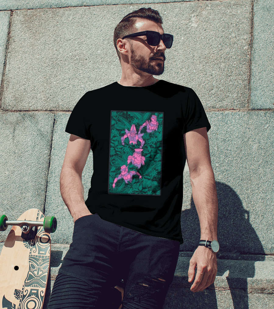 Twrp Store Rainforest Zip Up Robot Jungle Adventure T-Shirt