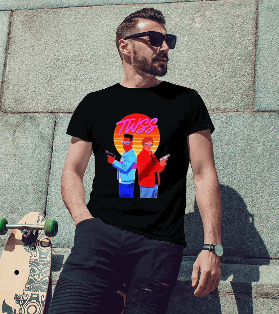 TWSS Will Jamal Retro Sunset Duo T-Shirt