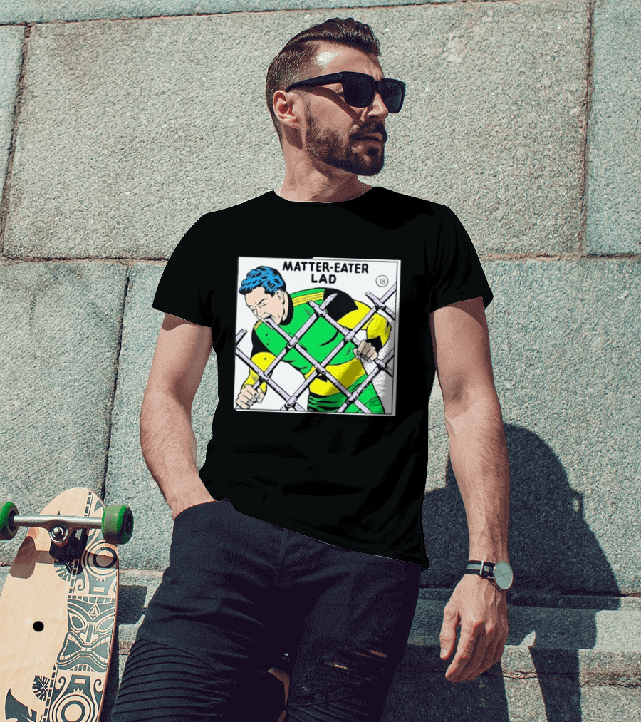 Matter Eater Lad DC Comics Retro Comic Book Panel T-Shirt