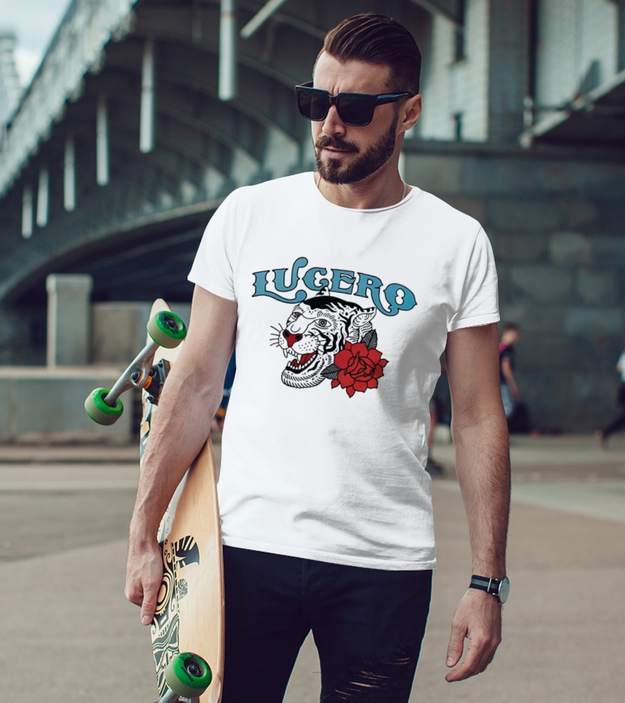 Lucero Band Tiger And Rose Rock Alternative Country T-Shirt