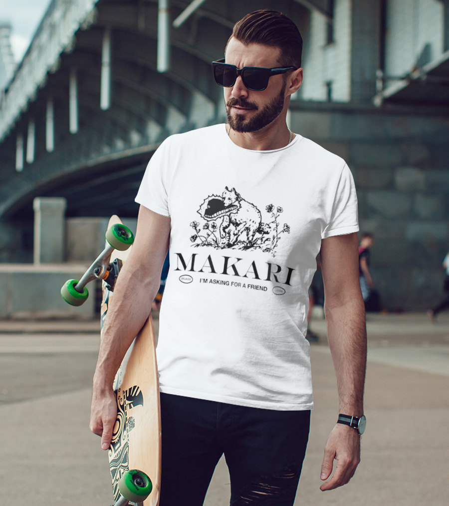 Makari I'm Asking For A Friend Orlando Florida Botanical T-Shirt