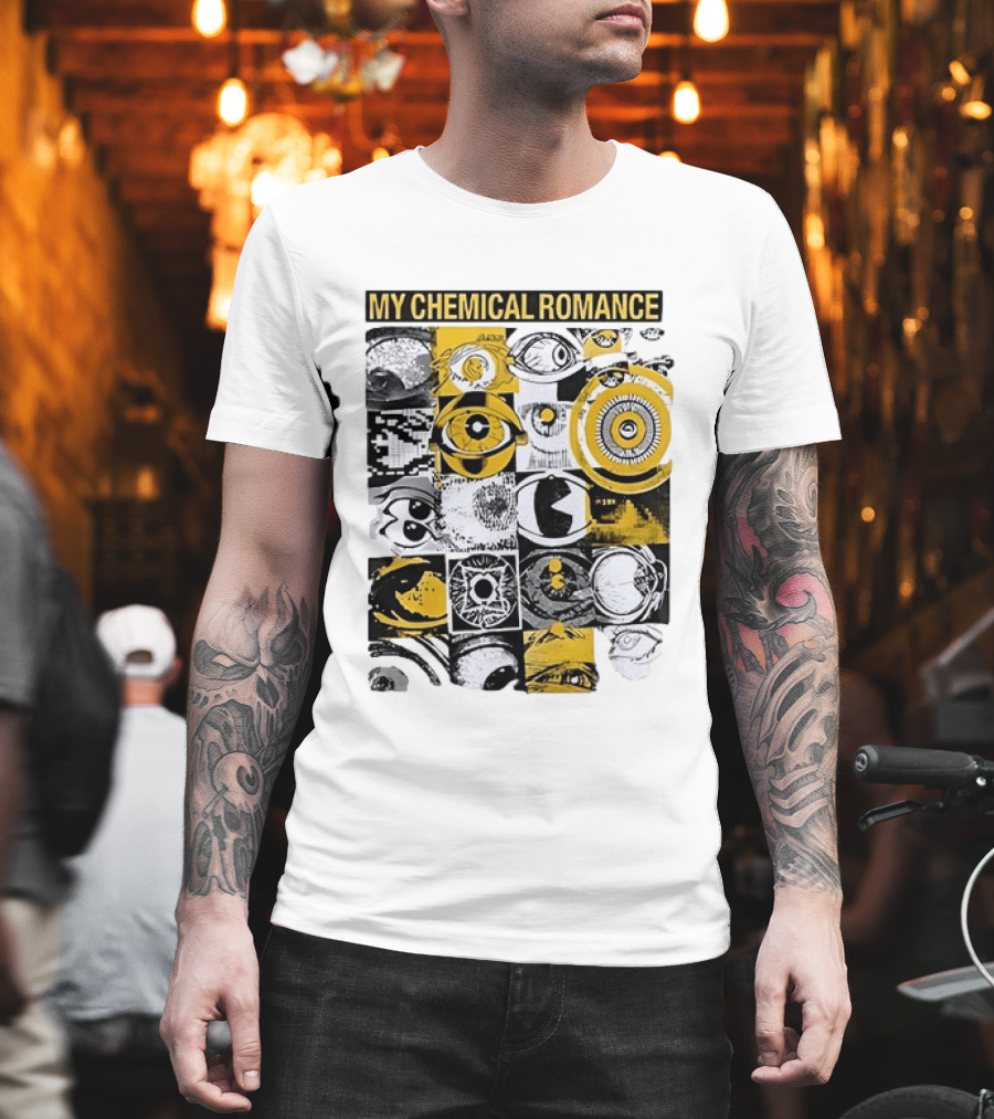My Chemical Romance San Diego The Black Parade 2026 Petco Park Eye Collage T-Shirt