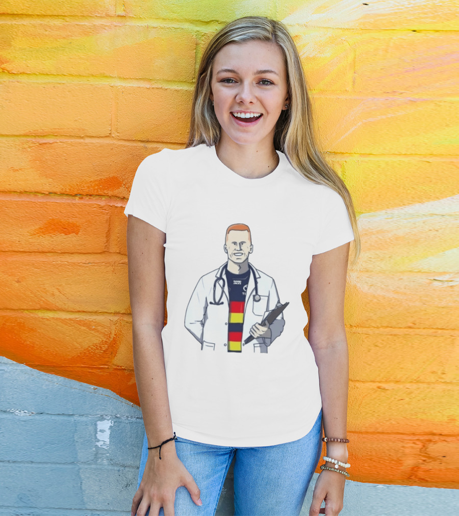 Reilly O'Brien Doctor Prescribed Adelaide Crows Stethoscope Tacos Top T-Shirt