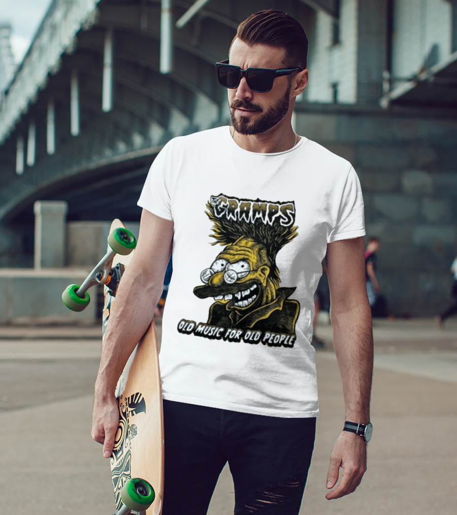 The Gramps Old Music For Old People Simpsons T-Shirt