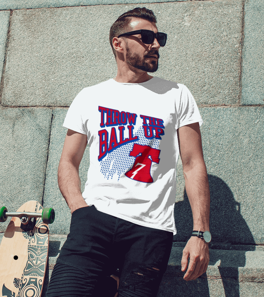 NBA Philadelphia 76ers Throw The Ball Up Liberty Bell T-Shirt