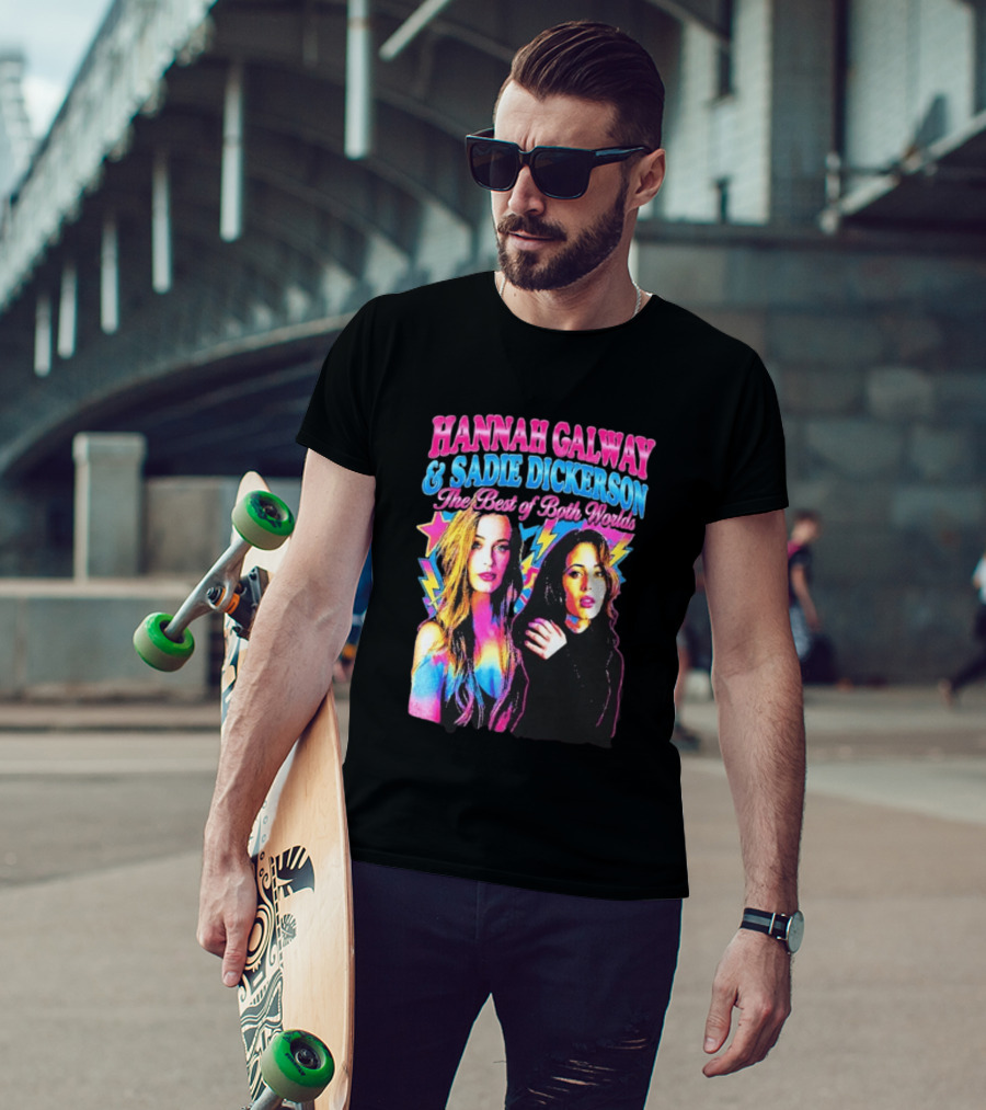 Hannah Galway Sadie Dickerson The Best Of Both Worlds Vibrant Pop T-Shirt