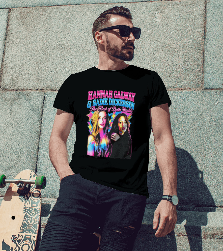 Hannah Galway Sadie Dickerson The Best Of Both Worlds Vibrant Pop T-Shirt