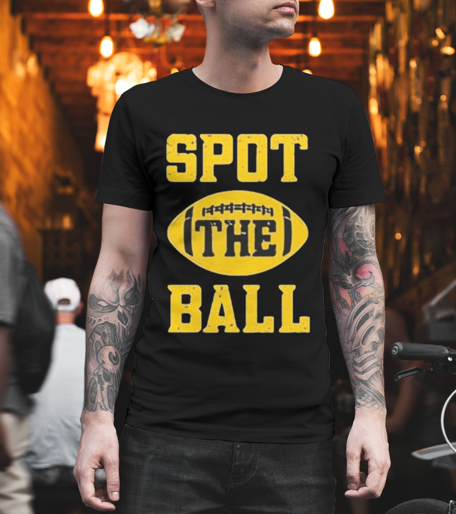 Spot The Ball LSU Football Yellow T-Shirt