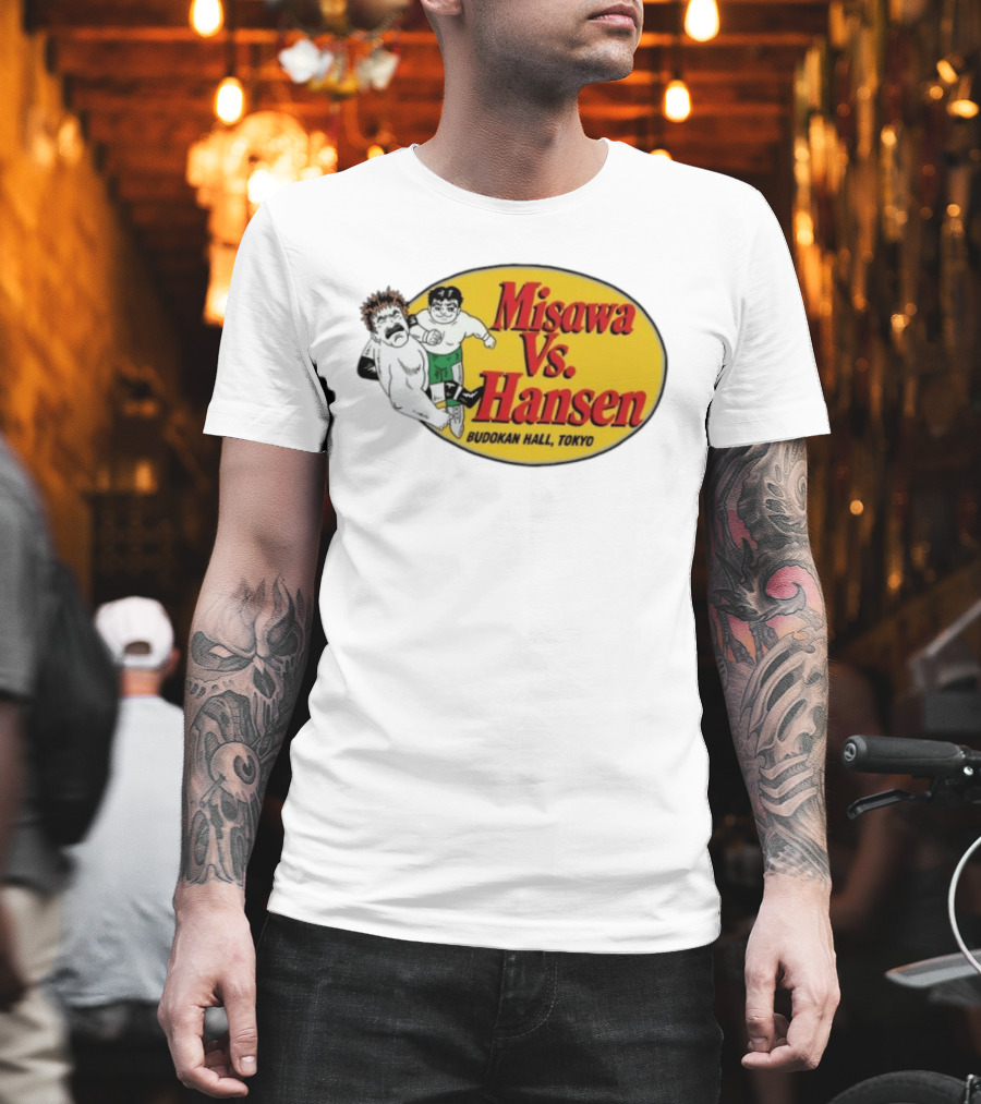 Misawa Vs Hansen Budokan Hall Tokyo T-Shirt