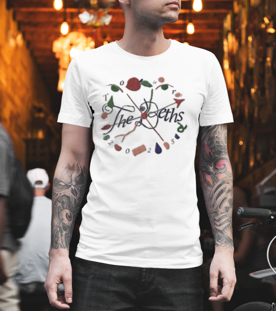 The Beths Tour 2025 Colorful Symbols Eyes T-Shirt