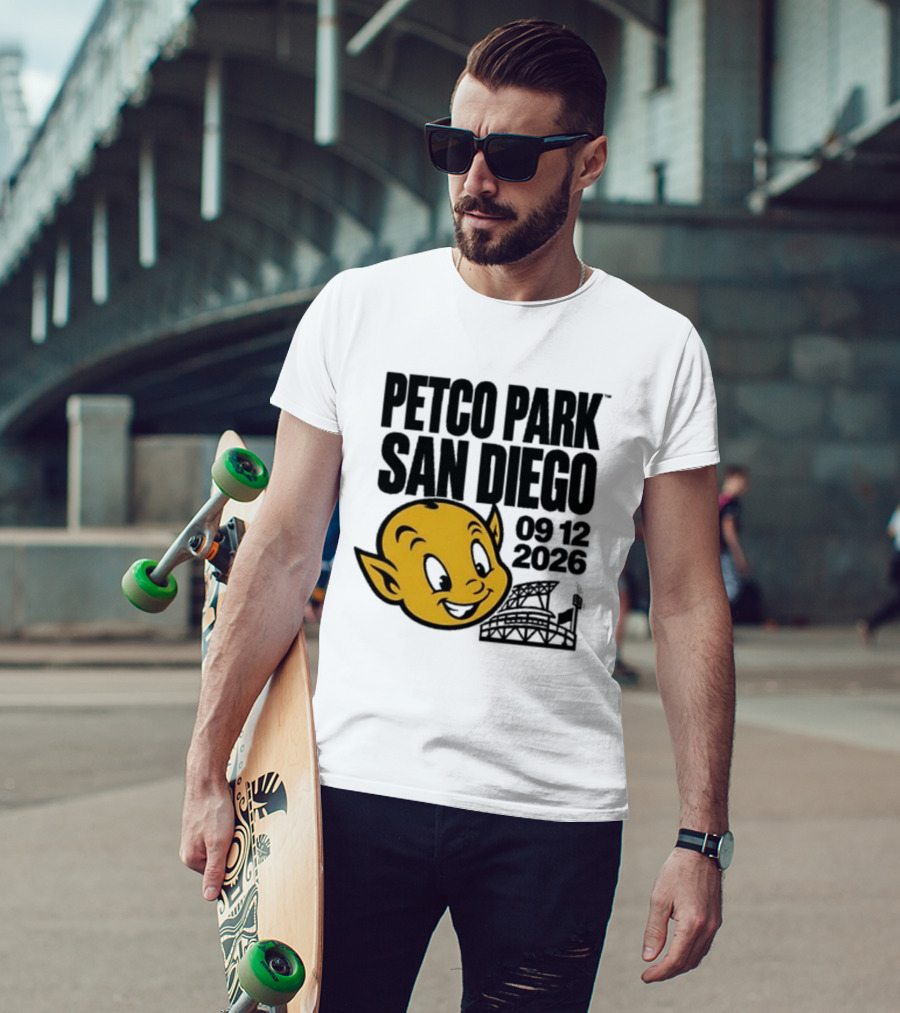 Petco Park San Diego Sep 12 2026 Event Icon With Stadium T-Shirt