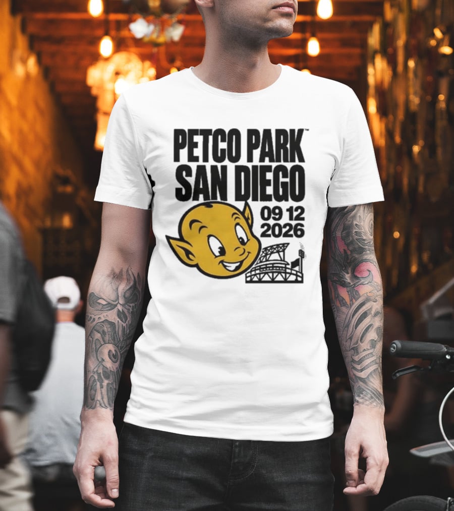 Petco Park San Diego Sep 12 2026 Event Icon With Stadium T-Shirt
