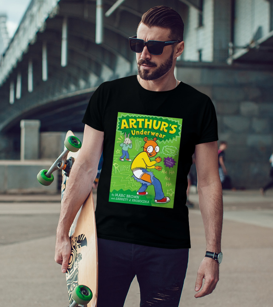 ARTHUR'S Underwear Graphic Novel By Marc Brown And Jarrett J. Krosoczka T-Shirt