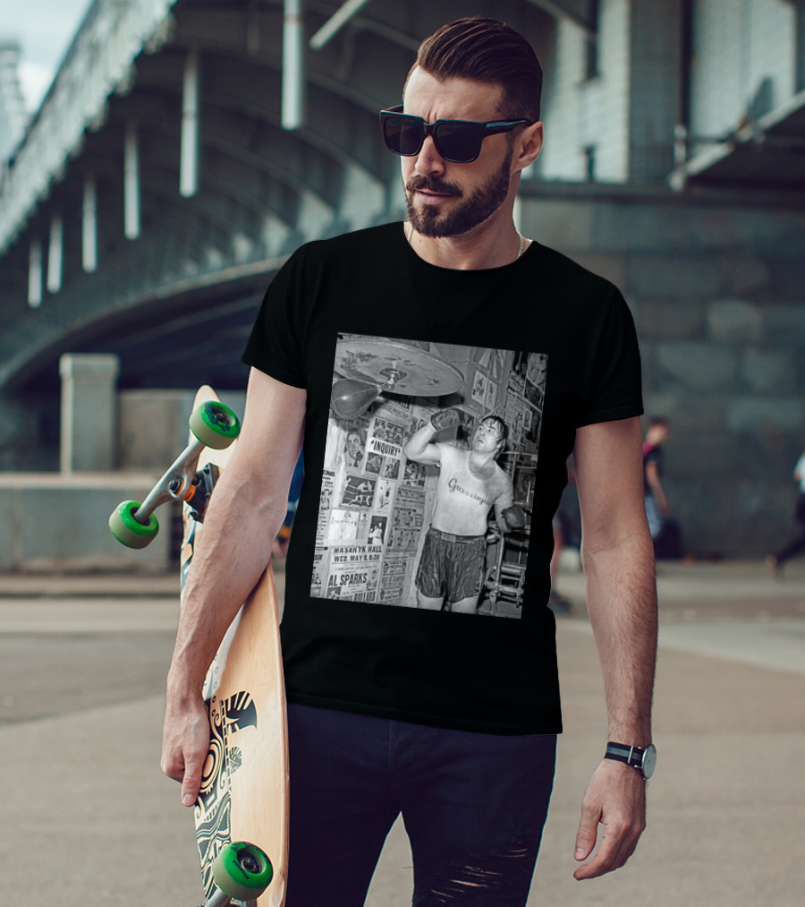 Boxing Legend George Chuvalo Training At Grossinger's Gym Historical Photograph T-Shirt