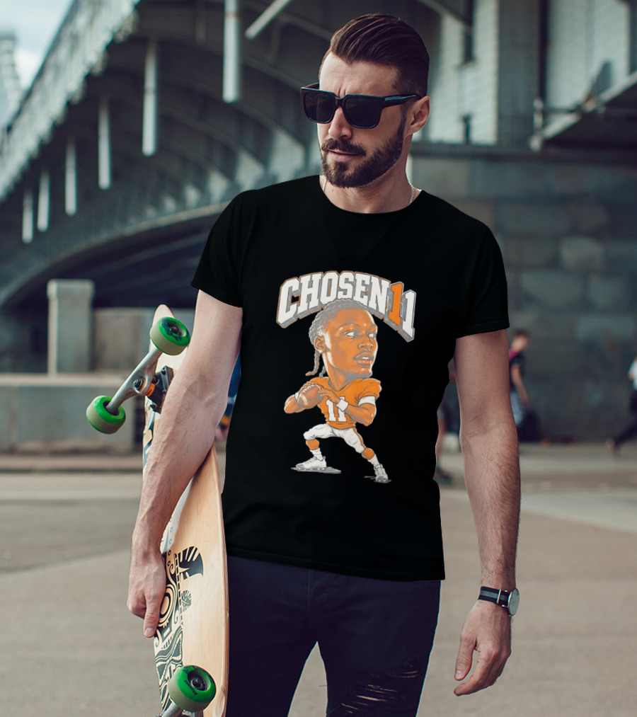 Chosen 11 Tennessee Football Talk Nico Iamaleava Quarterback T-Shirt