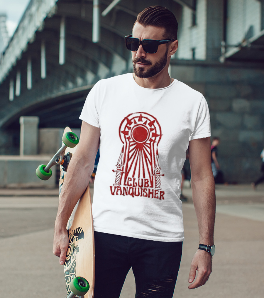 Club Vanquisher Sun With Daggers Red T-Shirt
