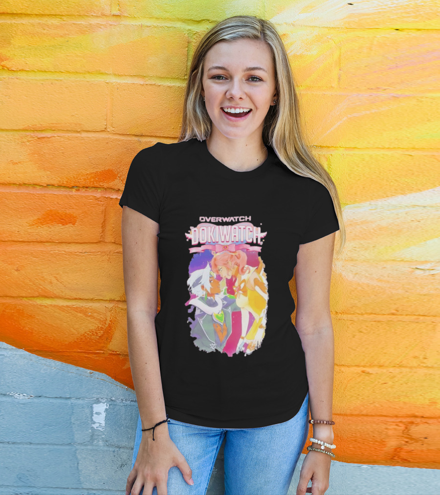 Overwatch Doki Anime Magical Girl Romance T-Shirt