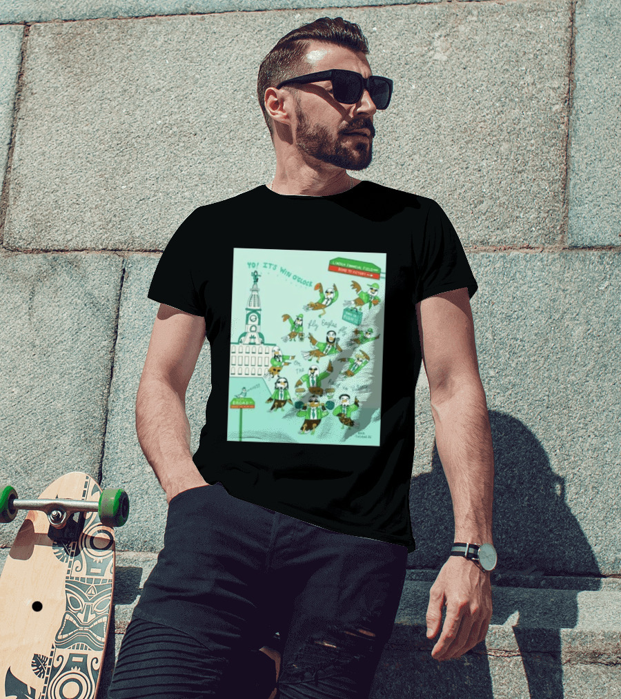Yo It's Win O' Philadelphia Eagles Fly Eagles Fly On The Road To Victory Lincoln Financial Field T-Shirt