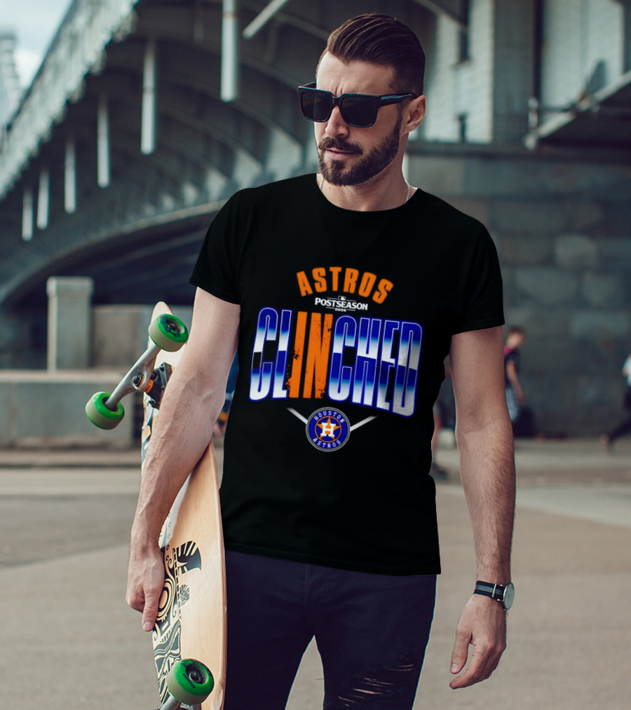 Houston Astros Postseason Clinched 2026 T-Shirt
