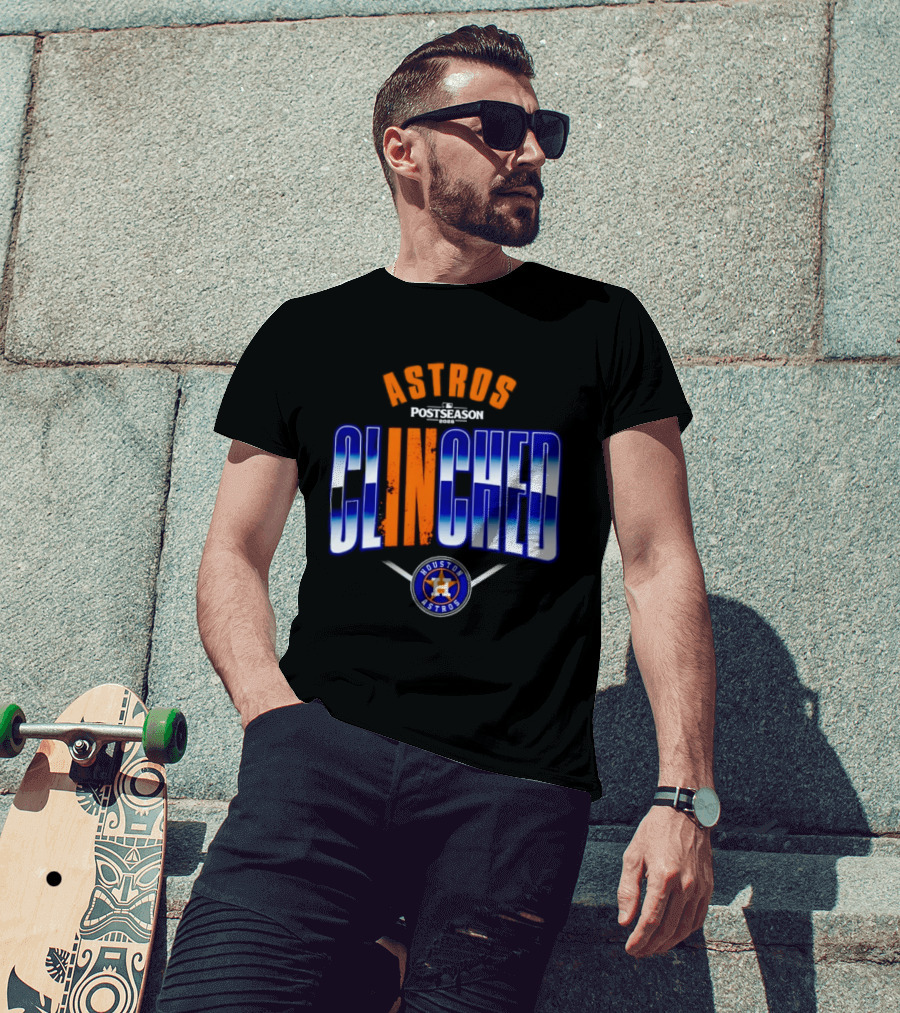 Houston Astros Postseason Clinched 2026 T-Shirt