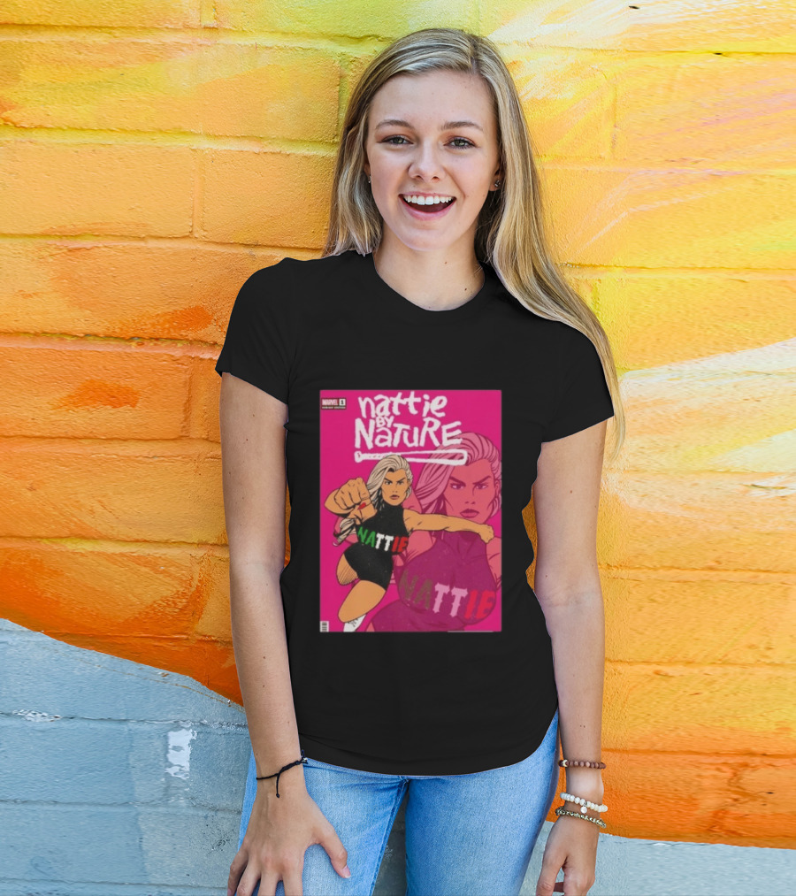 Nattie By Nature Marvel Variant Nattie Issue One Comic T-Shirt