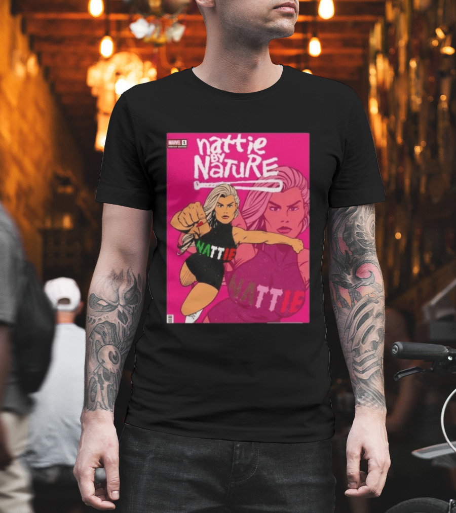Nattie By Nature Marvel Variant Nattie Issue One Comic T-Shirt
