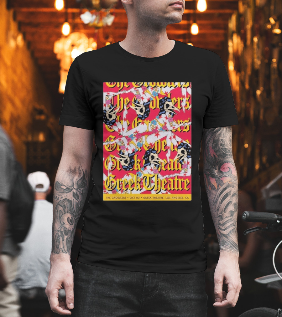 The Growlers Greek Theatre Los Angeles October 3 T-Shirt
