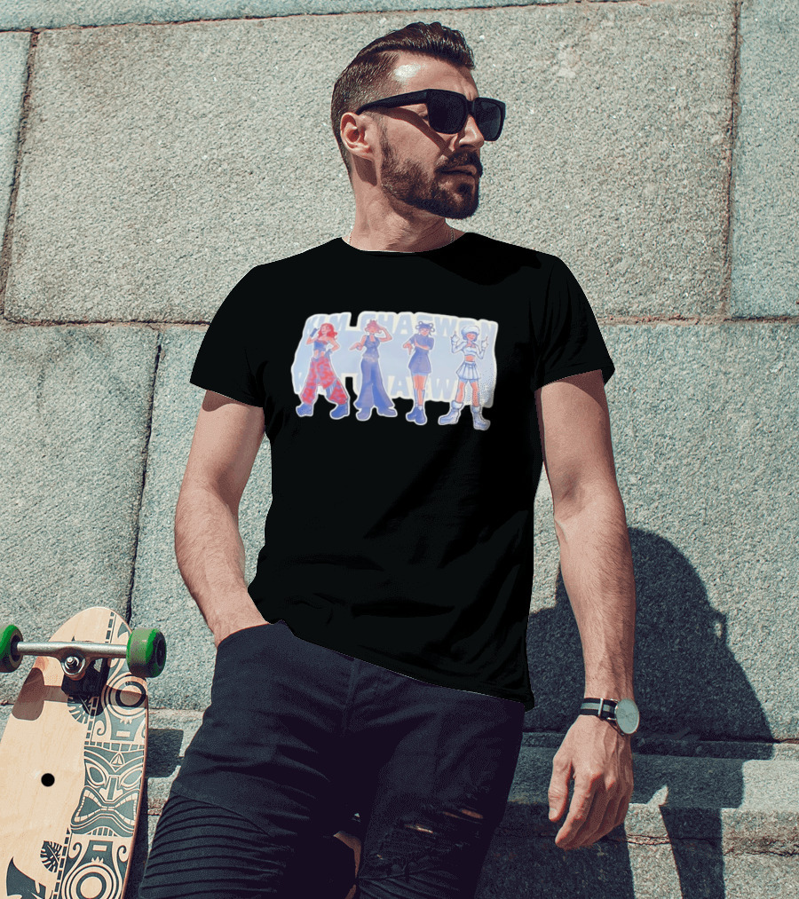 Kim Chaewon Le Sserafim K Pop Fashion Styles T-Shirt