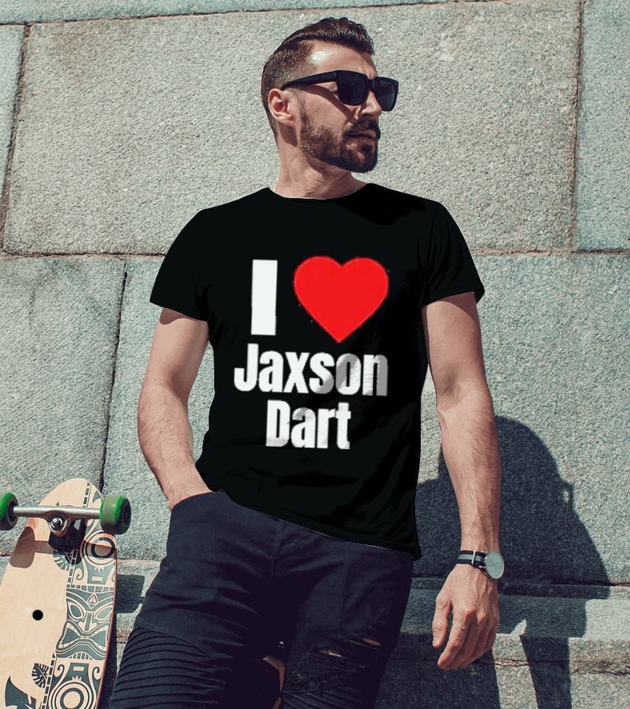 I Heart Jaxson Dart Fan Support T-Shirt
